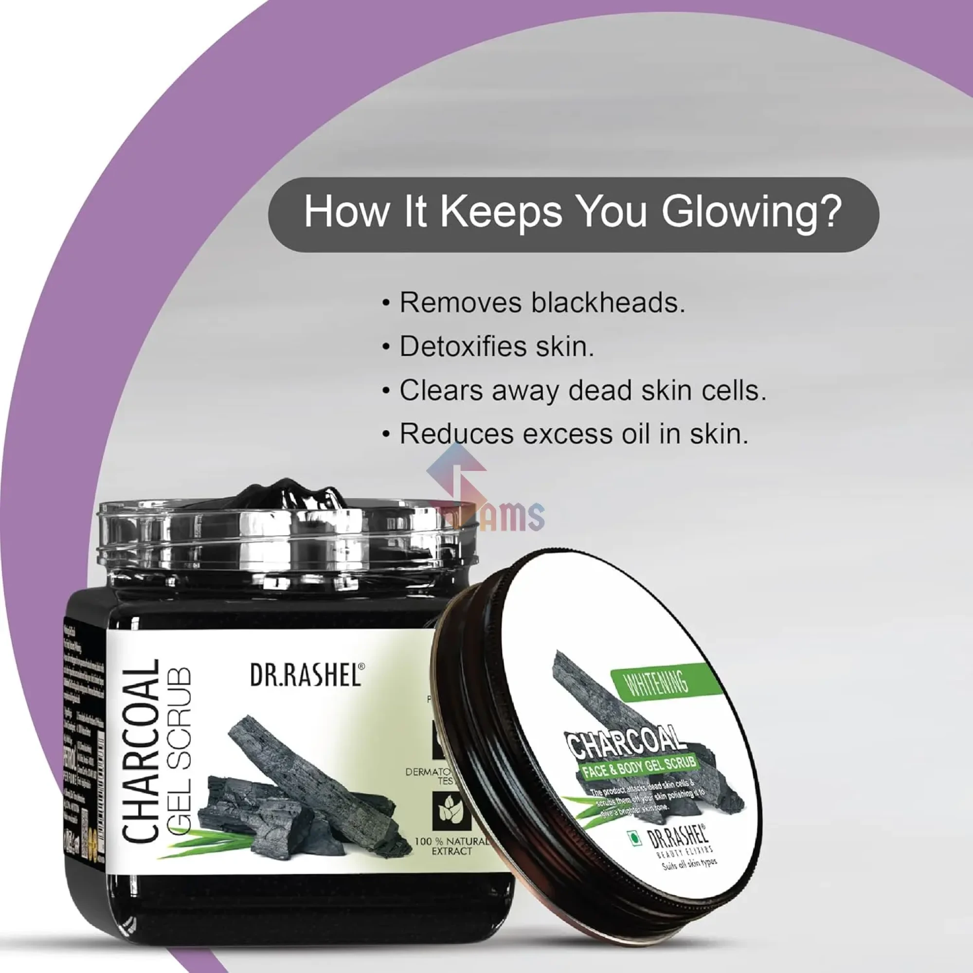 Dr Rashel Charcoal Gel Scrub 3 .webp